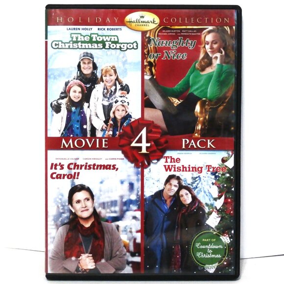 Hallmark Channel HOLIDAY COLLECTION DVD 2-Disc Set, 4 Movies, The Town Christmas - Picture 1 of 5
